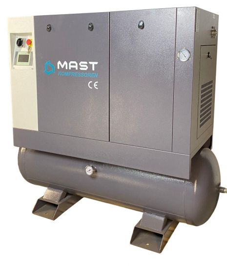 Винтовой компрессор Mast LZN-8 COMBO inverter (осушитель + ресивер 300 л, двигатель на постоянных магнитах)