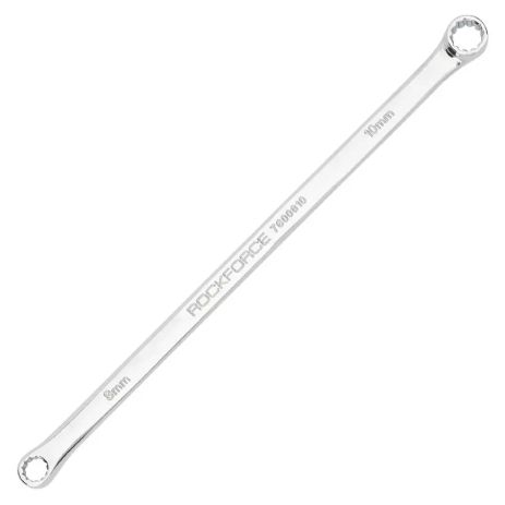 Накидной экстра длинный ключ 08x10мм ROCKFORCE RF-7600810