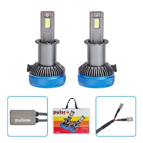 Лампы PULSO LC3-H3-LED-chips 3570 CSP/9-30V/2*65W/13000Lm/6000k