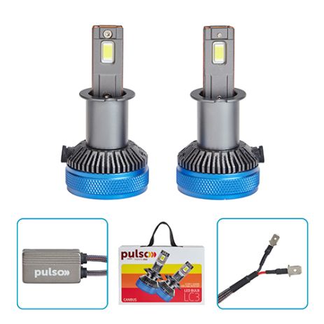 Лампы PULSO LC3-H3-LED-chips 3570 CSP/9-30V/2*65W/13000Lm/6000k Лампы PULSO LC3-H3-LED-chips 3570 CSP/9-30V/2*65W/13000Lm/6000k