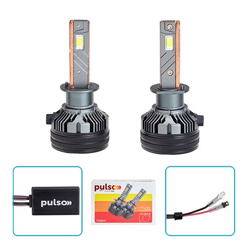 Лампы PULSO LC7-H1-LED-chips Customized CSP/9-30V/2*85W/20000Lm/6000k Лампы PULSO LC7-H1-LED-chips Customized CSP/9-30V/2*85W/20000Lm/6000k