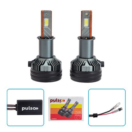 Лампы PULSO LC7-H3-LED-chips Customized CSP/9-30V/2*85W/20000Lm/6000k Лампы PULSO LC7-H3-LED-chips Customized CSP/9-30V/2*85W/20000Lm/6000k