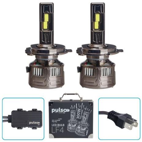 Лампы PULSO LF4-H4-H/L/Flip Chip/12V/300W/100000Lm/6000k Лампы PULSO LF4-H4-H/L/Flip Chip/12V/300W/100000Lm/6000k
