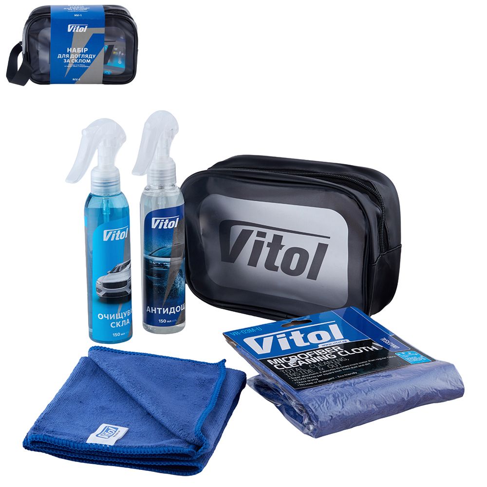 Набор для ухода за стеклами VITOL Набор для ухода за стеклами VITOL