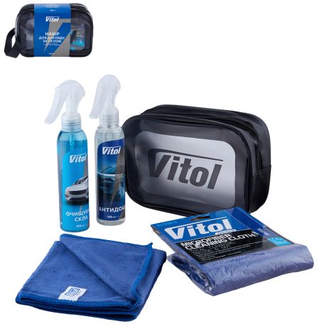 Набор для ухода за стеклами VITOL Набор для ухода за стеклами VITOL
