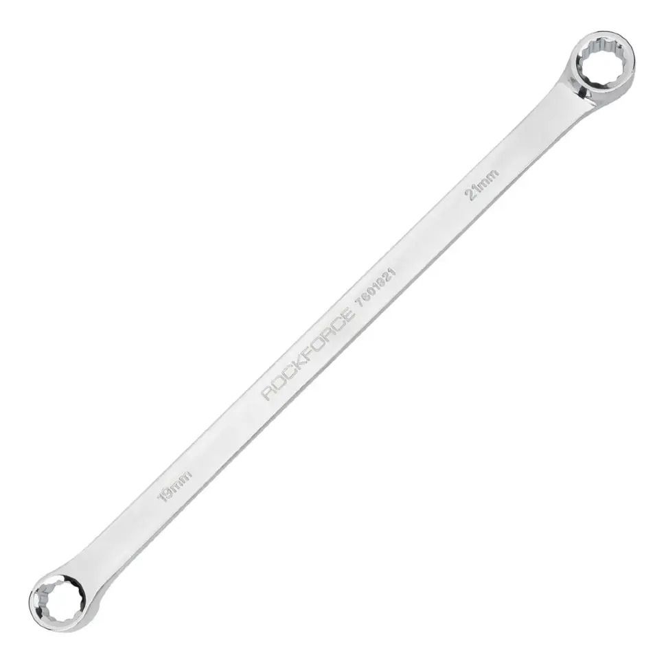 Экстра длинный накидной ключ 19x21 мм ROCKFORCE RF-7601921 Экстра длинный накидной ключ 19x21 мм ROCKFORCE RF-7601921