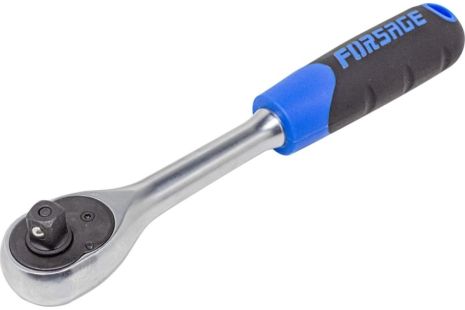 Трещотка реверсивная с резиновой ручкой 3/8"(45зуб.) Forsage F-80232 Трещотка реверсивная с резиновой ручкой 3/8"(45зуб.) Forsage F-80232