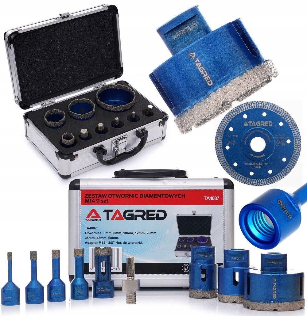 Кольцевые алмазные коронки TAGRED TA4087 Кольцевые алмазные коронки TAGRED TA4087