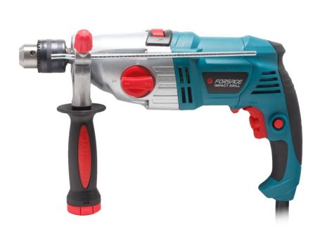 Дриль-перфоратор електричний, 220V, 820W, 2700 об/хв, патрон 1-13мм Forsage electro ID16-2-820RE