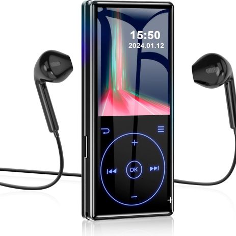 MP3-плеер M5 32 ГБ встроенной памяти Bluetooth 5.0 Hi-Fi с FM-радио и диктофоном