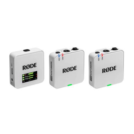 Микрофонная радиосистема RODE Wireless GO Gen 3 White Микрофонная радиосистема RODE Wireless GO Gen 3 White