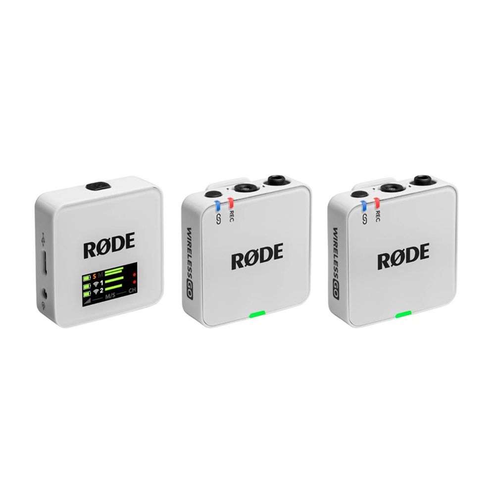 Микрофонная радиосистема RODE Wireless GO Gen 3 White Микрофонная радиосистема RODE Wireless GO Gen 3 White