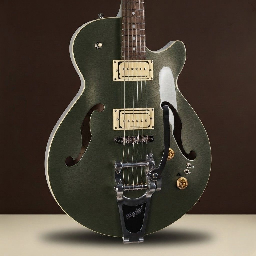 Электрогитара Godin Guitars Montreal Premiere Ltd Desert Green w/Bigsby Электрогитара Godin Guitars Montreal Premiere Ltd Desert Green w/Bigsby