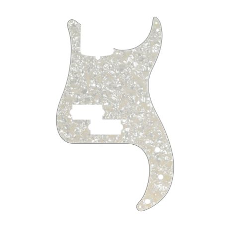 Пикгард FENDER PICKGUARD FOR STANDARD PRECISION BASS 13-HOLE MODERN-STYLE WHITE PEARL