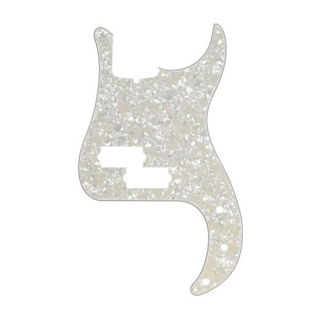 Пикгард FENDER PICKGUARD FOR STANDARD PRECISION BASS 13-HOLE MODERN-STYLE WHITE PEARL