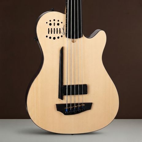 Электроакустическая бас-гитара Godin A5 Ultra Natural Fretless A/E