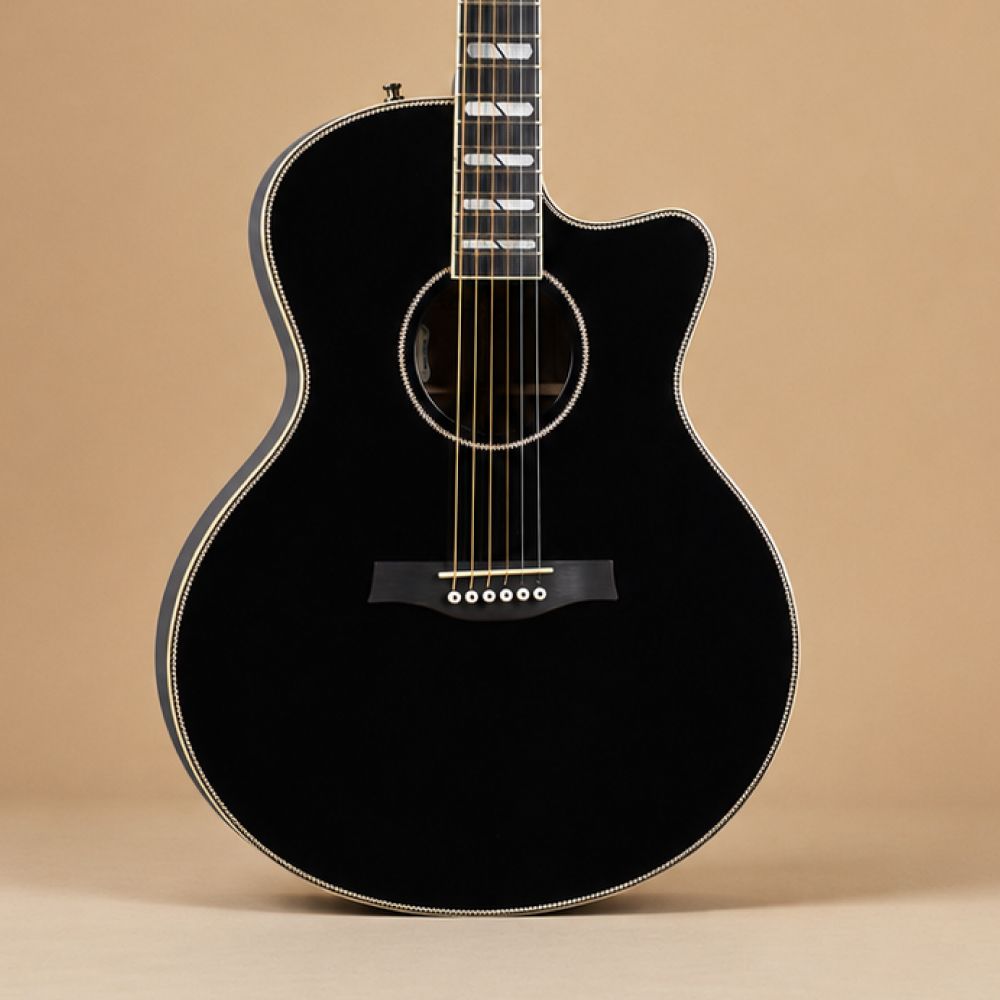 Электроакустическая гитара Godin Connaisseur MJ Blk RW Электроакустическая гитара Godin Connaisseur MJ Blk RW