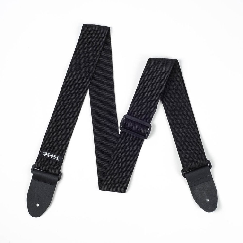 Ремень Dunlop D0701BK POLY BLACK STRAP Ремень Dunlop D0701BK POLY BLACK STRAP