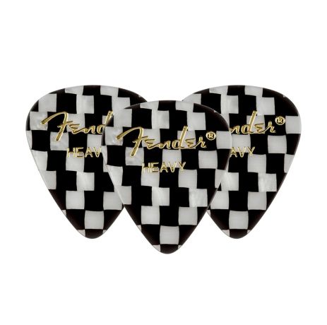 Набор медиаторов FENDER 351 SHAPE PREMIUM PICKS CHECKER HEAVY (3 PICKS) Набор медиаторов FENDER 351 SHAPE PREMIUM PICKS CHECKER HEAVY (3 PICKS)