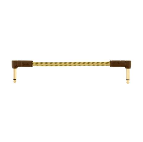 Кабель инструментальный FENDER CABLE DELUXE SERIES 6" PATCH TWEED