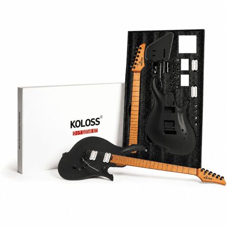 Набор для сборки электрогитары KOLOSS GT-4M BK DIY KIT Набор для сборки электрогитары KOLOSS GT-4M BK DIY KIT