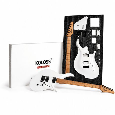 Набор для сборки электрогитары KOLOSS GT-4M WH DIY KIT Набор для сборки электрогитары KOLOSS GT-4M WH DIY KIT