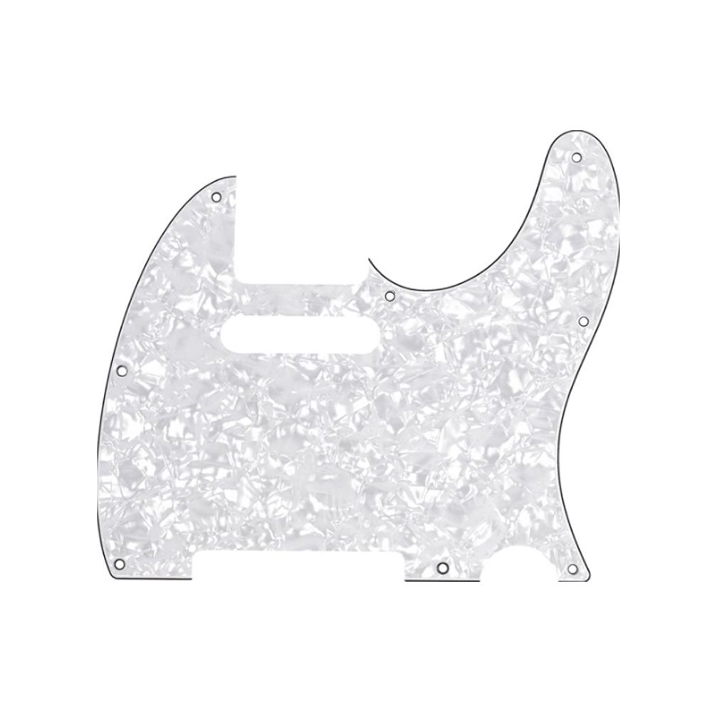 Пикгард FENDER PICKGUARD FOR TELECASTER 4-PLY WHITE PEARL Пикгард FENDER PICKGUARD FOR TELECASTER 4-PLY WHITE PEARL