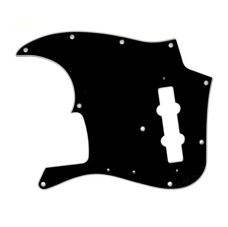 Пикгард FENDER PURE VINTAGE PICKGUARD JAZZ BASS 70S 10-HOLE BLACK Пикгард FENDER PURE VINTAGE PICKGUARD JAZZ BASS 70S 10-HOLE BLACK