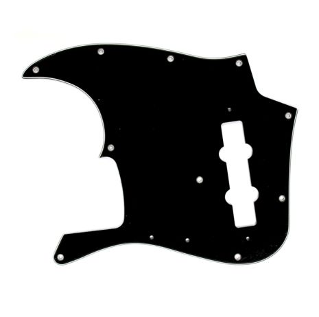 Пикгард FENDER PURE VINTAGE PICKGUARD JAZZ BASS 70S 10-HOLE BLACK Пикгард FENDER PURE VINTAGE PICKGUARD JAZZ BASS 70S 10-HOLE BLACK