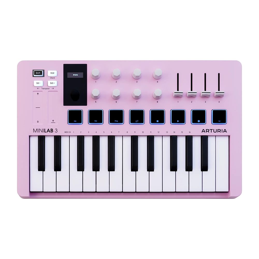 MIDI-клавиатура Arturia MiniLab 3 (Rose Quartz) MIDI-клавиатура Arturia MiniLab 3 (Rose Quartz)