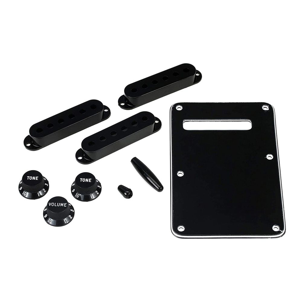 Набор аксессуаров для электрогитары FENDER STRATOCASTER ACCESSORY KITS BLACK Набор аксессуаров для электрогитары FENDER STRATOCASTER ACCESSORY KITS BLACK