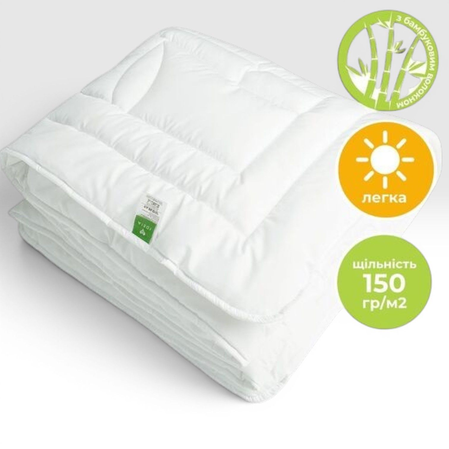 Одеяло летнее IDEIA Botanical Bamboo, белое (8-32465) Одеяло летнее IDEIA Botanical Bamboo, белое (8-32465)