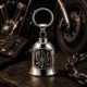 Мотоциклетный колокольчик удачи Chopper с коноплей счастливый звонок брелок для байкеров лист конопля Мотоциклетный колокольчик удачи Chopper с коноплей счастливый звонок брелок для байкеров лист конопля