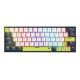 Клавиатура Игровая FANTECH ATOM63 MK874V2 Mori Red Switch Белый