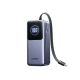Power Bank Ugreen Nexode PB723 20000mah 130W Built-In USB-C Cable LED Gray (55365B) UA UCRF