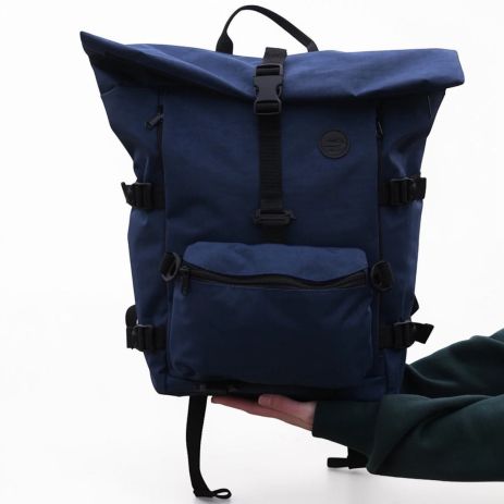 Рюкзак-роллтоп USVIT Nomad 20–30 л для ноутбука 15–17″ со съемной сумкой, темно-синий (62275)
