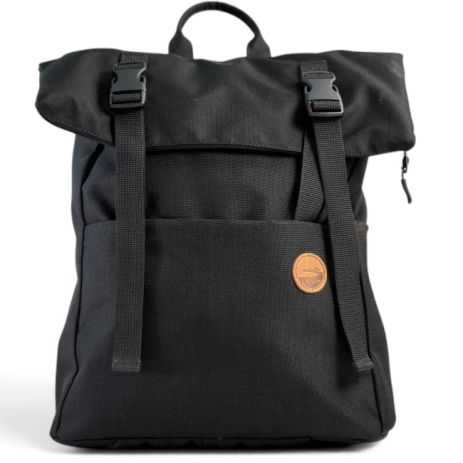 Рюкзак-роллтоп USVIT Classic 18,2 л для ноутбука до 17″ с капюшоном Cordura 1000D, черный (62167)