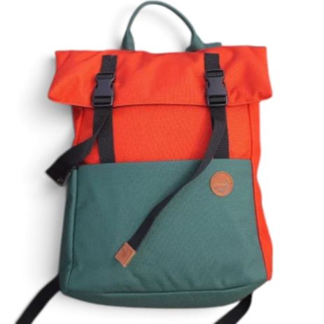 Рюкзак-роллтоп USVIT Treasure 18,2 л для ноутбука до 17″ Cordura, зелено-красный (62197) Рюкзак-роллтоп USVIT Treasure 18,2 л для ноутбука до 17″ Cordura, зелено-красный (62197)
