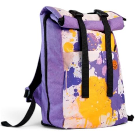 Рюкзак-роллтоп USVIT Roll-Transformer Splashes PopViolet 16–35 л для ноутбука Cordura 1000D (62077)