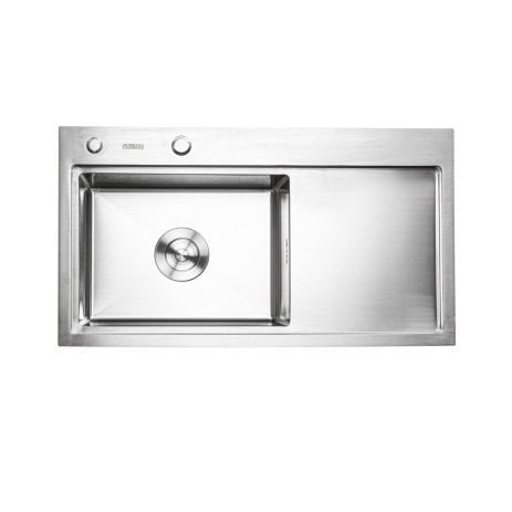 Кухонная мойка нержавейка VALESO CM 78*43 L Handmade (3.0/1.0)