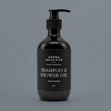 Парфюмированный шампунь и гель для душа Aroma Selective Smoke Pepper Shampoo&Shower Gel для всех типов волос, 500 мл