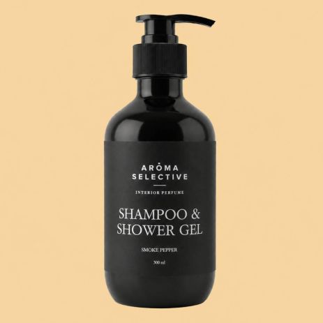 Парфюмированный шампунь и гель для душа Aroma Selective Smoke Pepper Shampoo&Shower Gel для всех типов волос, 300 мл Парфюмированный шампунь и гель для душа Aroma Selective Smoke Pepper Shampoo&Shower Gel для всех типов волос, 300 мл
