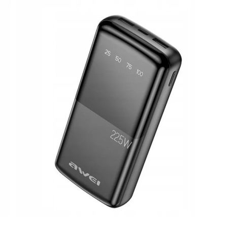 Power Bank Awei P13K 20000mAh PD 20W + QC22.5W Black UA UCRF Power Bank Awei P13K 20000mAh PD 20W + QC22.5W Black UA UCRF