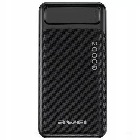 Power Bank Awei P6K 20000mAh Black UA UCRF