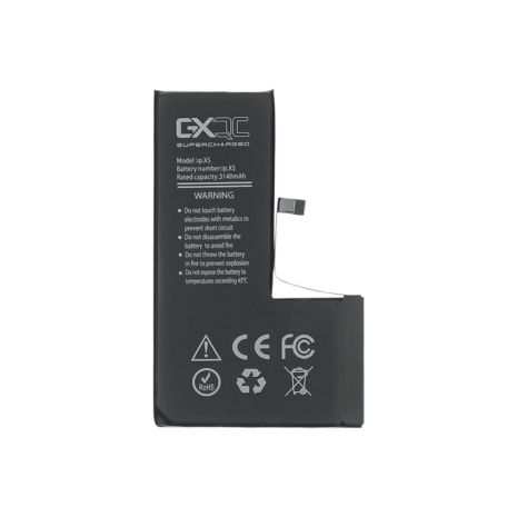 Акумулятор GXQC Supercharged для Apple iPhone XS IC HC, посилений (3140 mAh) [Service Pack]