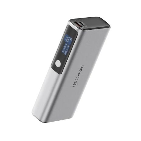 Power Bank Romoss 20000mAh 130W PPU20 (PPU20-128-S533H) gray UA UCRF Power Bank Romoss 20000mAh 130W PPU20 (PPU20-128-S533H) gray UA UCRF