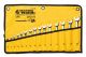 Ключи комбинированные SATIN FINISH набор 15 шт (6–19/22 мм) CrV DIN 3113 в чехле MASTERTOOL 71-2116