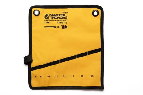 Чехол для гаечных ключей 8 карманов MASTERTOOL 79-1808