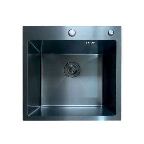 Мийка з нерж. сталі MIXXUS MH5050 MICRO DECOR BLACK (3.0/0.8) (колір чорний) Мийка з нерж. сталі MIXXUS MH5050 MICRO DECOR BLACK (3.0/0.8) (колір чорний)