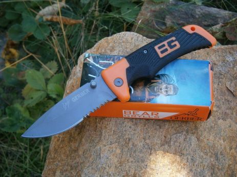 Ніж складаний "Скаут 4" BG Gerber Ultimate Scout 4 Оrange із серейтором19 см Ніж складаний "Скаут 4" BG Gerber Ultimate Scout 4 Оrange із серейтором19 см